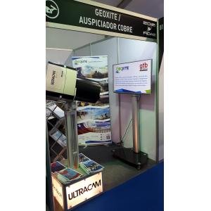 Stand en FIDAE/LARS 2016, Chile.